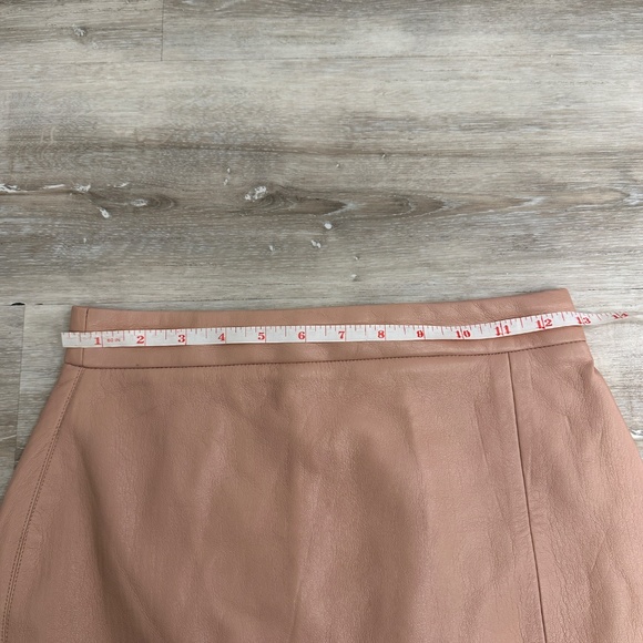 Aritzia Wilfred Patio Faux Leather Mini Skirt, 0 - Picture 7 of 8